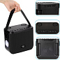 Bluetooth-колонка TG545DK, c функцией speakerphone, радио, black, 2 микрофона, фонарь