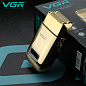Электробритва VGR V-338 шейвер GOLD, влагостойкая, LED display