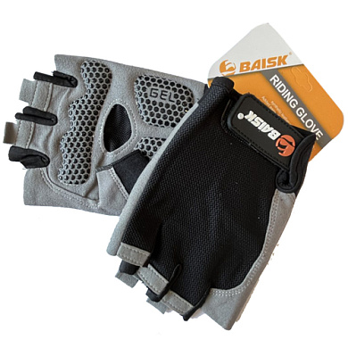 велоперчатки bsk-606, gray, xl size, оптом, купить