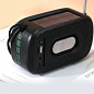 Bluetooth-колонка TG632, c функцией speakerphone, радио, фонарь, солнечная батарея, green
