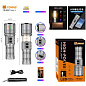 Фонарь YEMAO YM-G921 TG 30W, 1x40700, Power Bank, ЗУ Type-C, zoom, функция лампы