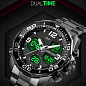 Часы наручные 1649BK SKMEI, BLACK, DualTime