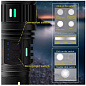 Фонарь NIGHT VISION FLUORESCENCE CB-G401Y-30W, power bank, индикация заряда, 4x18650, ЗУ Type-C, zoom, Box