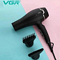 Фен для сушіння та укладання волосся VGR V-450, Professional, Powerful, 2000-2400 Вт