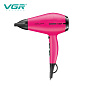 Фен профессиональный VGR V-457 PINK, 2 скорости, 3 температурных режима, 2400 Вт