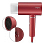 Фен профессиональный VGR V-431 RED, 2 уровня обдува, 2 уровня температуры, насадка-концентратор