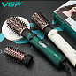 Фен-стайлер VGR 2 в 1 V-498 WHITE, Professional, 1000-1200 Вт