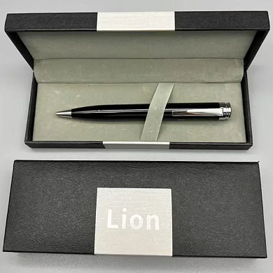 шариковая ручка в подарочном футляре, металлическая lion 100, оптом, купить