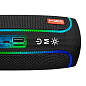 Bluetooth-колонка TG288 з RGB ПІДСВІЧУВАННЯМ,  speakerphone, радіо, black