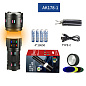 Фонарь NIGHT VISION FLUORESCENCE AK178-1-WHITE LASER LED PM60-TG+COB, 4x18650, Power Bank, ЗУ Type-C, zoom, 5 фильтров