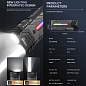 Фонарь YEMAO YM-A200-3SLWAV4+SST36+RGB, Li-Ion аккумулятор, ЗУ Type-C, магнит