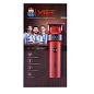 Триммер VGR V-987 RED, 3 насадки, LED display