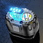 Ліхтар налобний 666-2XPL, Motion Sensor, індикація заряду, Li-Ion акумулятор, ЗУ Type-C, Box