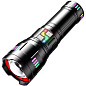 Фонарь NIGHT VISION FLUORESCENCE KEZU G01/AK177D1-WHITE LASER LED PM60-TG, 4х18650, power bank, ЗУ Type-C, zoom