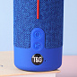Bluetooth-колонка TG619C с RGB ПОДСВЕТКОЙ, speakerphone, радио, blue