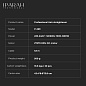 Фен-стайлер IPARAH 2 в 1 P-269B DARK BLUE, 2 режима, 3 уровня температуры, 1000-1200W