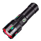 Ліхтар NIGHT VISION FLUORESCENCE 708 WHITE LASER LED PM30-TG, Power Bank, 1x38650, ЗП Type-C, zoom, Box