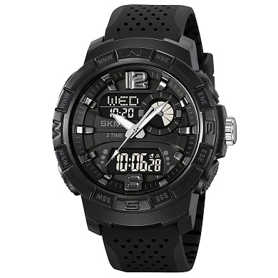 часы наручные 2163bk skmei, black, оптом, купить