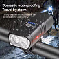 Велофонарь F0-60-2T6, waterproof, Li-Ion аккумулятор, ЗУ Type-C