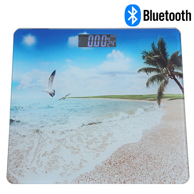 весы напольные 17bt, 180кг (50г), температура, bluetooth, оптом, купить