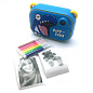 Дитячий фотоапарат миттєвого друку YT008, BLIUE DINOSAUR із підтримкою microSD card, 3Y+