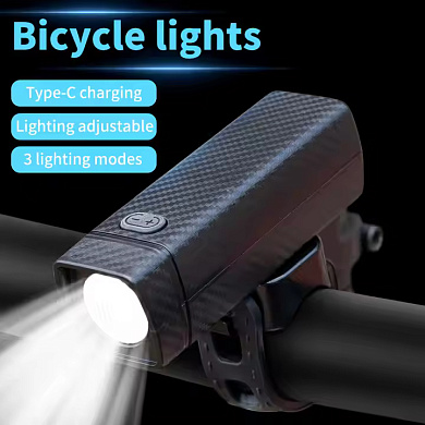 велофонарь cygm-256-led, 50lm, ip33, li-ion аккумулятор, зу type-c, оптом, купить