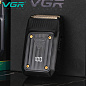 Электробритва VGR V-363 шейвер, двойное лезвие, LED display