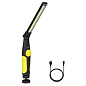 Фонарь WORKLIGHT W55-COB, Li-Ion аккум., поворот180º+180º, магнит, индикация заряда, ЗУ microUSB