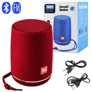 bluetooth-колонка tg527, speakerphone, радио, red, оптом, купить