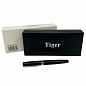Подарочная ручка роллерная Tiger в футляре (черно-серебристая) 382