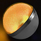 Bluetooth-колонка HAPPY MUSIC BOLL M8, speakerphone, шар перламутровый