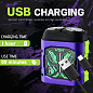 Электробритва VGR V-344 PURPLE, роторная, 8000 RPM, IPX6