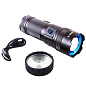 Ліхтар AK180 WHITE LASER LED PM30-TG, 1х38650, Power Bank, ЗП Type-C, zoom, 5 фільтрів
