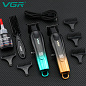 Триммер VGR V-935 GOLD, 5 насадок, 7000 RPM, LED display