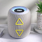 Bluetooth-колонка TG655 с RGB ПОДСВЕТКОЙ, speakerphone, радио, grey