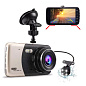 Автомобильный видеорегистратор X600, LCD 4'', Angel Lens, камеры, 1080P Full HD, металл. корпус