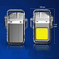 Ліхтар-запальничка C01-A-COB, Li-Ion акумулятор, ЗУ Type-C, Box