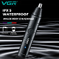 Триммер VGR 2 в 1 V-613 для носа и бровей, IPX5