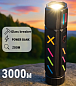 Фонарь NIGHT VISION FLUORESCENCE 530 WHITE LASER LED PM30-TG, Power Bank, 1x18650, ЗУ Type-C, zoom, Box