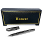 Шариковая ручка в подарочном футляре, металлическая (хром) Honest 906