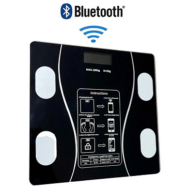 smart весы, умные напольные  17a, 180кг (0,05 кг), bluetooth, оптом, купить