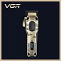 Аккумуляторная машинка для стрижки (clipper) VGR V-027, 8 насадок, 7000 RPM, 2600 mAh, LED display