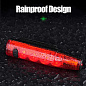 Велофонарь LEADBIKE LD77-LS-4LED с лазерной разметкой, waterproof, Li-Ion  аккумулятор, ЗУ Type-C