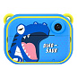 Детский фотоаппарат мгновенной печати YT008, BLIUE DINOSAUR с поддержкой microSD card, 3Y+, WiFi 