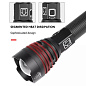 Ліхтар BL-601-P90, 2x26650/2x18650, ЗП Type-C, індикація заряду, zoom, Box