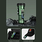 Тактический фонарь YEMAO YM-F337X, 3500LM, аккумуляторы 18650 + 18350 (3200 + 1500 mAh), боковые светодиоды (красный, синий, зеленый и ультрафиолетовый)