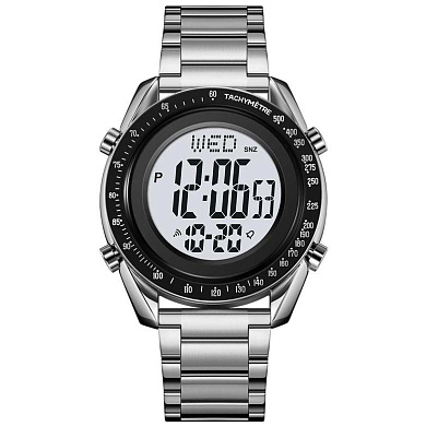 часы наручные 2145sibk skmei, silver-black, оптом, купить
