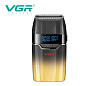 Электробритва VGR V-308 GOLD шейвер, двойное лезвие, 9000 RPM, LED Display