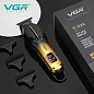 Триммер VGR V-226 GOLD, 9000 RPM, 3 насадки, LED display