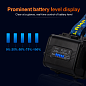 Фонарь налобный BL-25CC-P360, 3x18650, Power Bank, ЗУ Type-C, zoom, Box